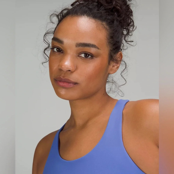 NWT Lululemon Wunder Train Longline Bra *Medium Support, C/D Cup in Wild Indigo - Picture 4 of 11